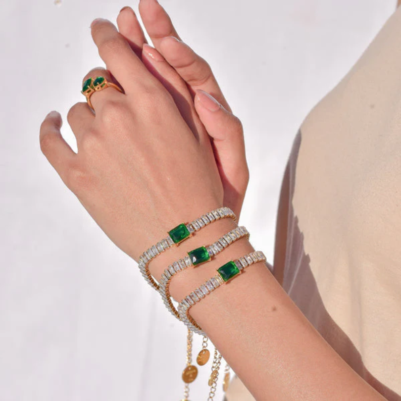 Emerald Bracelet