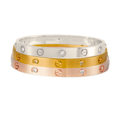 Cartier Love Bangle Set