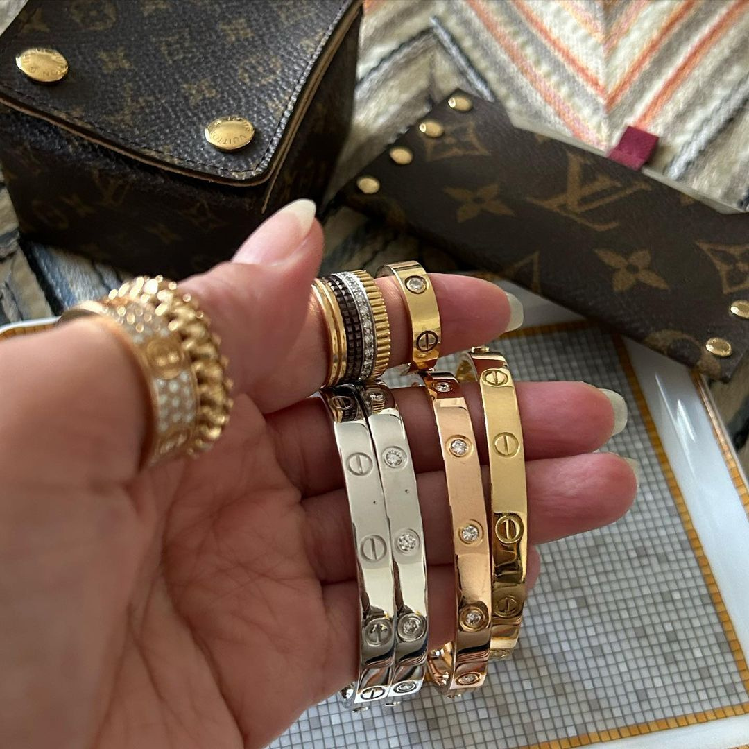 Cartier Love Bangle Set