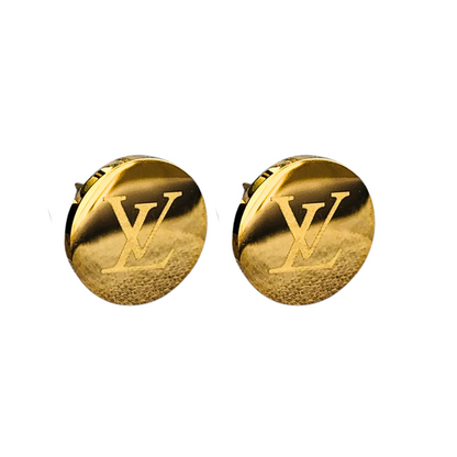 LV Coin Earrings