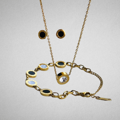 Roman Numeral Jewelry Set