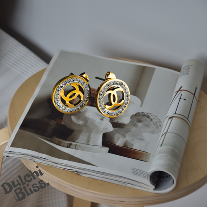 Chanel Dazzling CC Studs