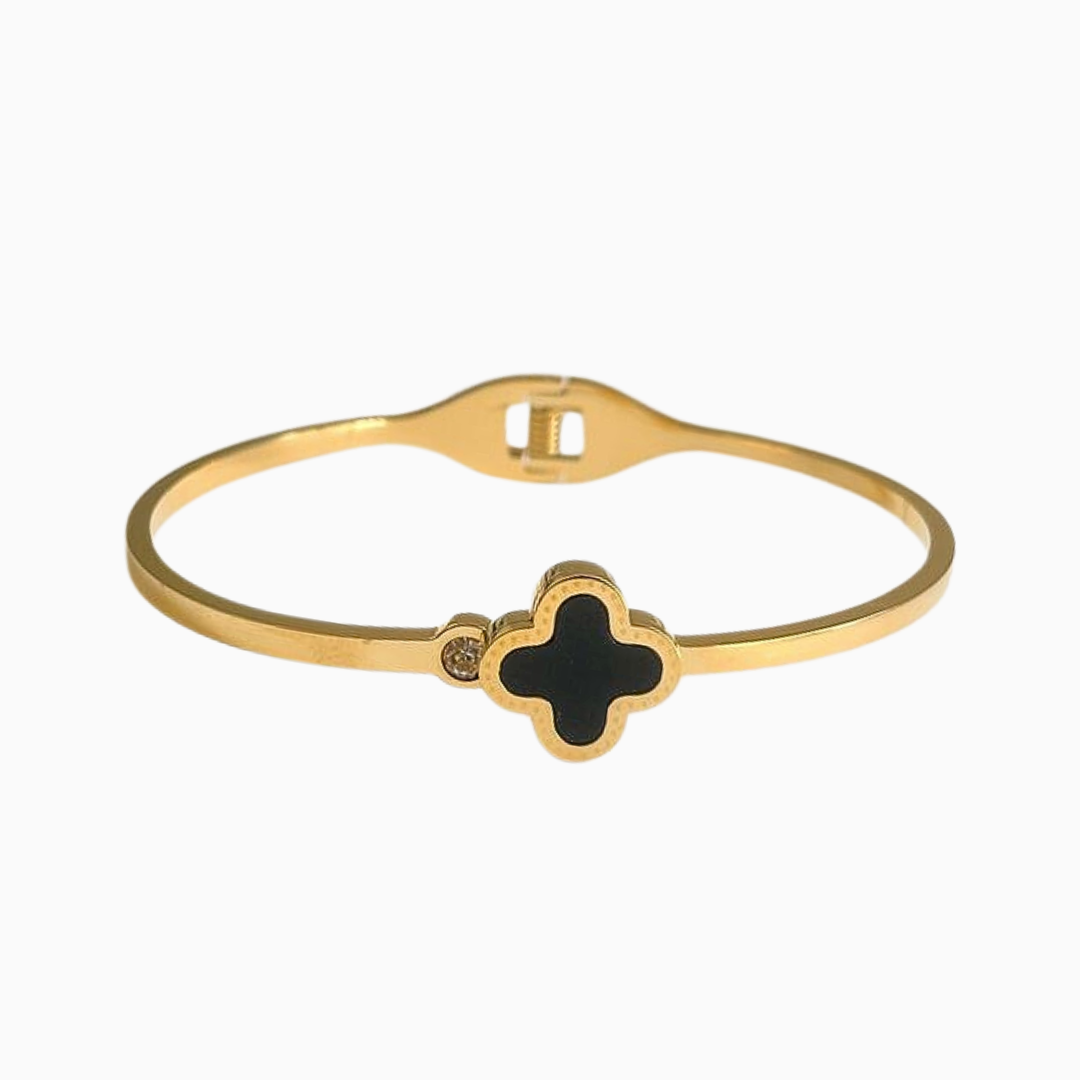 Leaf Clover Bangle