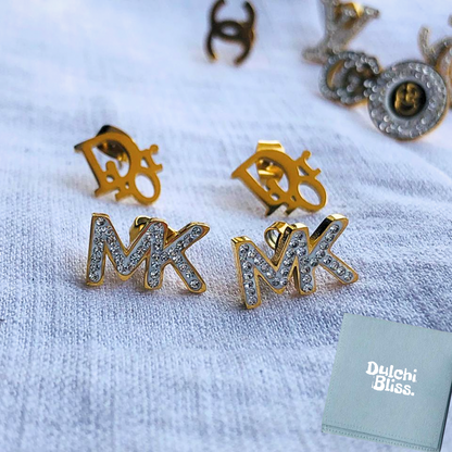 MK Stud Earrings