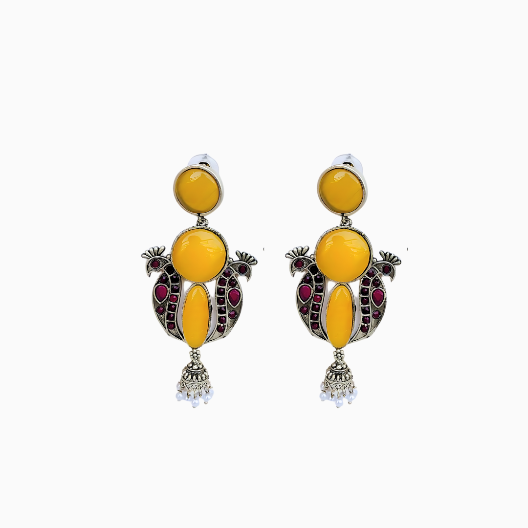 Yellow Topaz Earrings