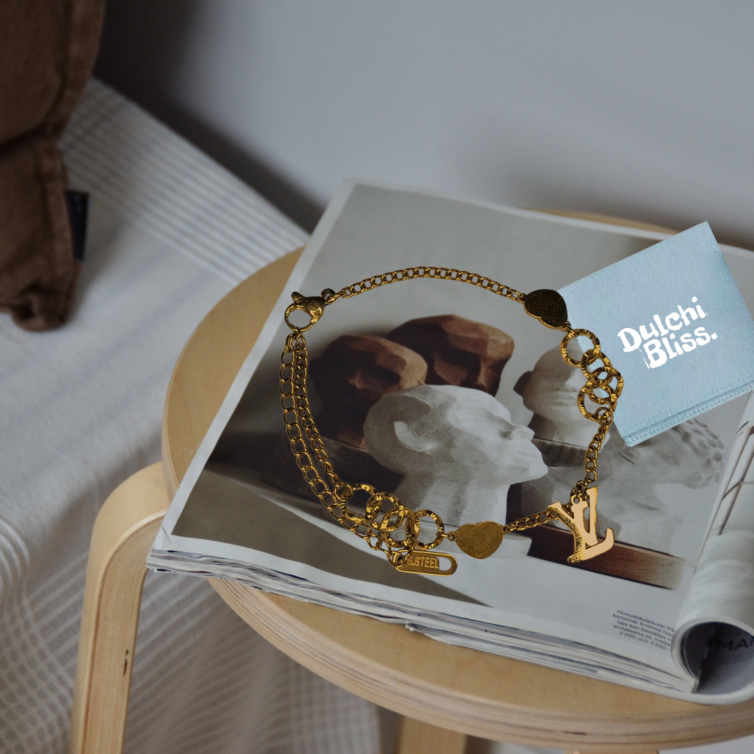 Louis Vuitton-Inspired Jewelry Set Bundle